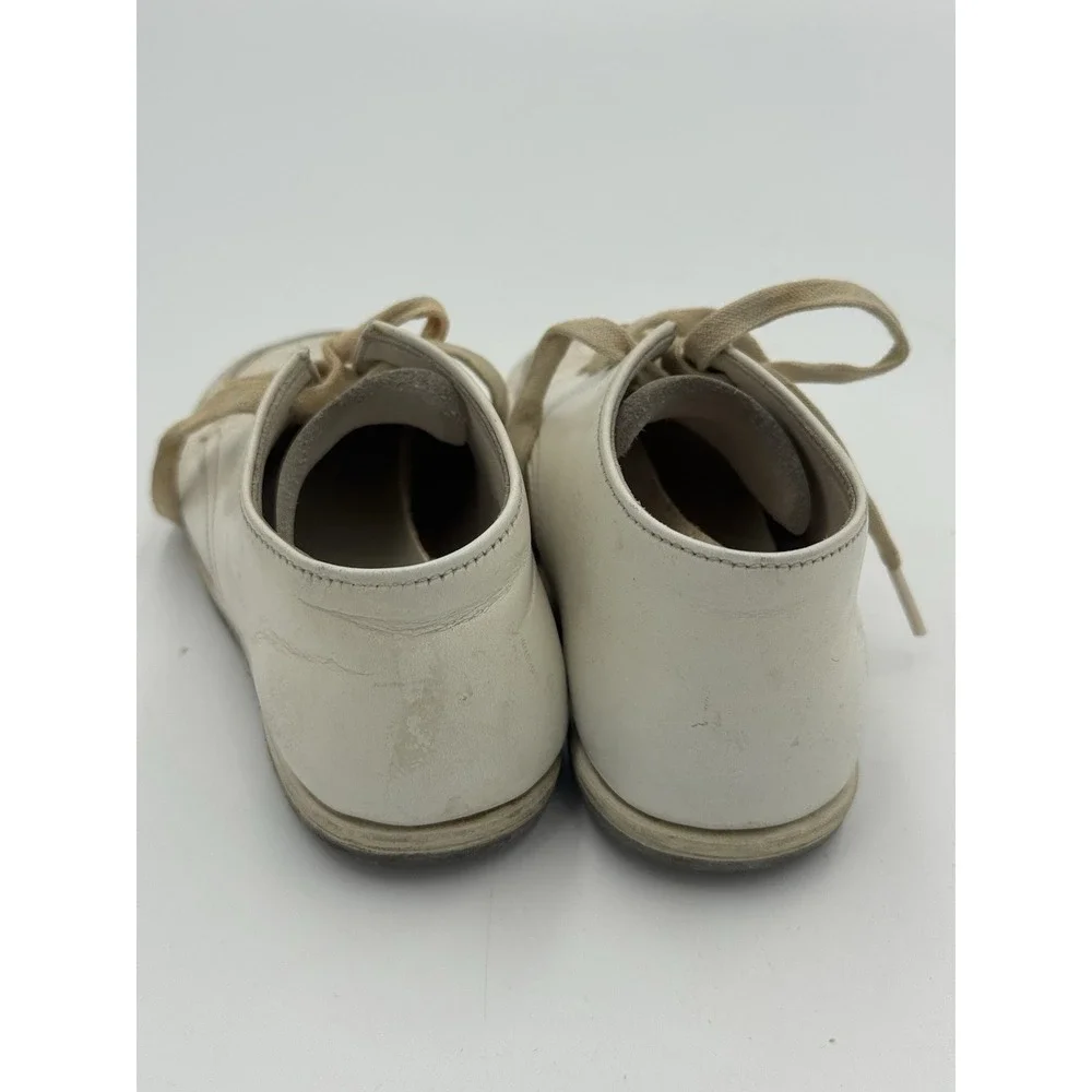 Vintage Flexible Moccasin White Baby Shoes